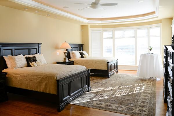 Shared bedroom at Silver Ridge Recovery Center