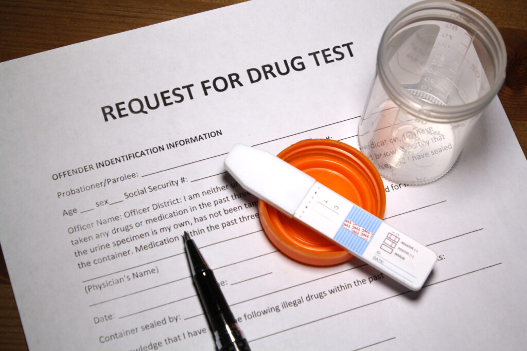Request for Fentanyl drug test abstract